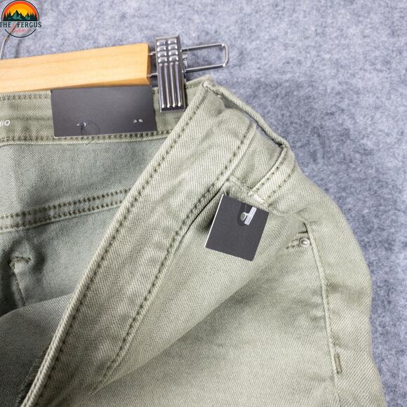 NWT Mossimo Jegging Jeans Green Mid-Rise Skinny Denim Normcore Women's 18/34R - Picture 12 of 12